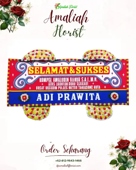 Papan Bunga Ucapan Selamat Pemulutan Barat